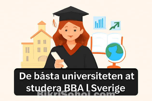 Bästa universitetet för att studera BBA i Sverige bikrisohoj